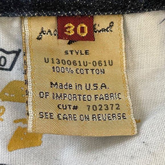 7 For All Mankind Womens 30 A Pocket Bootcut Flare Denim Jeans Low Rise USA Made - Picture 15 of 16